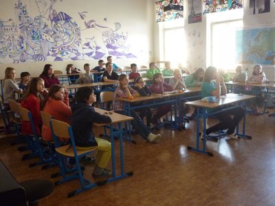 09.03.2015 - METEOworkshop s D. Honsovou (6.A + 6.B) - Album - fotografie 8