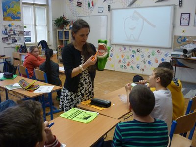 12.03.2015 - Workshop "Péče o zuby" - přírodověda (5.B) - Album - fotografie 9