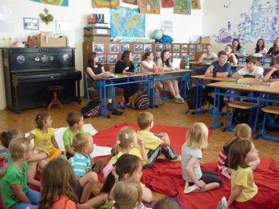 05.06.2015 - Philosophy for Children (8.A + MŠ Na Korábě) - Album - fotografie 12