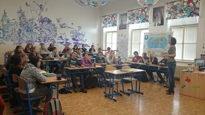 05.11.2015 - METEOworkshop s D. Honsovou (9.A + 9.B) - Album