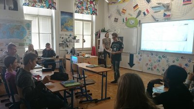 05.11.2015 - METEOworkshop s D. Honsovou (9.A + 9.B) - Album - fotografie 8