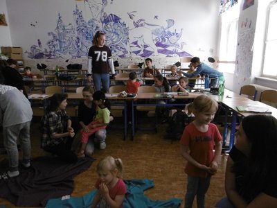 25.05.2017 - Filozofie pro děti (8.AB a děti MŠ Na Korábě) - Album - fotografie 34