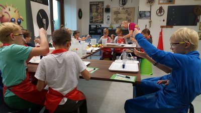 20.10.2017 - Kids Lab Abrakadabra - Chytří gurmáni z 5.C - Album - fotografie 4