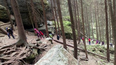 30.04.2018 - Škola v přírodě JEDLOVÁ (5.A + 5.C) - Album - fotografie 16