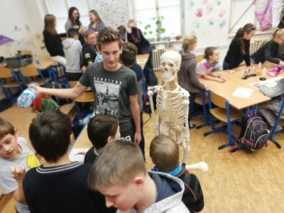 10.12.2018 - Lidské tělo - týmové učení (5.C + 8.A) - Album - fotografie 12