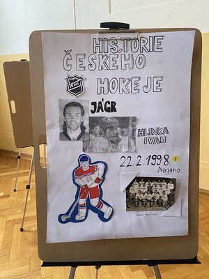 06.06.2023 - Prezentace posterů žáků 9. ročníku - Album - fotografie 3